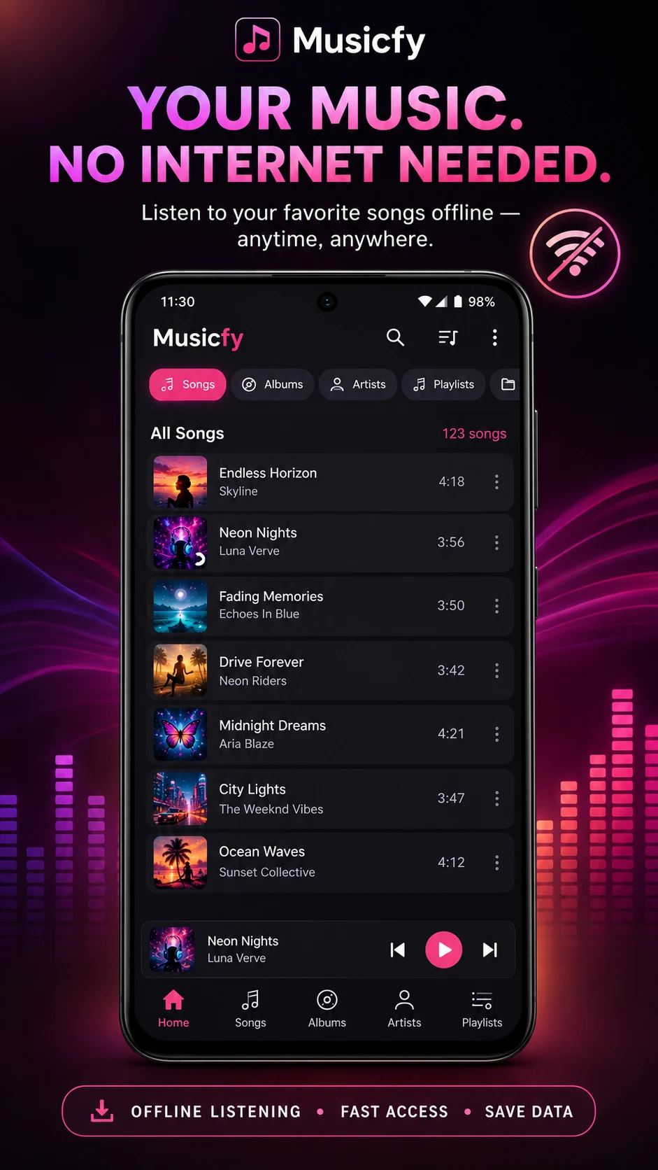 Musicfy screenshot