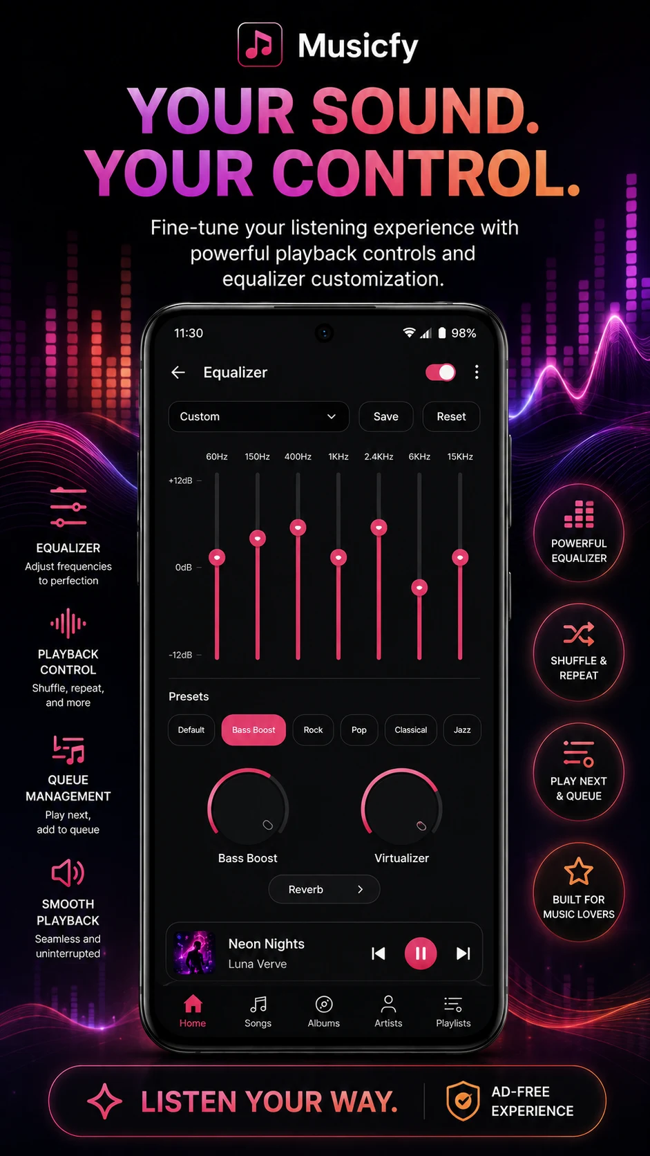 Musicfy screenshot