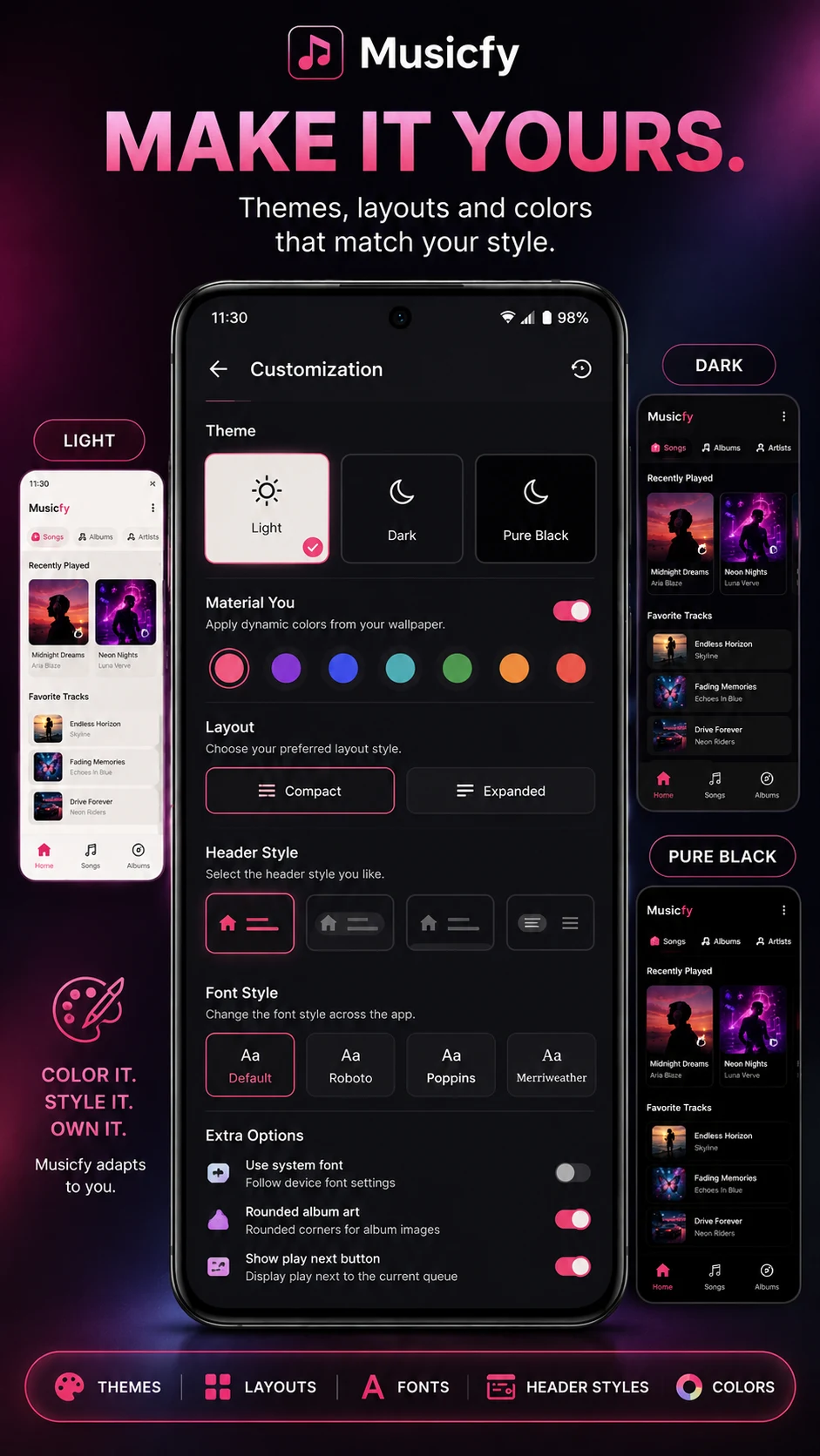 Musicfy screenshot