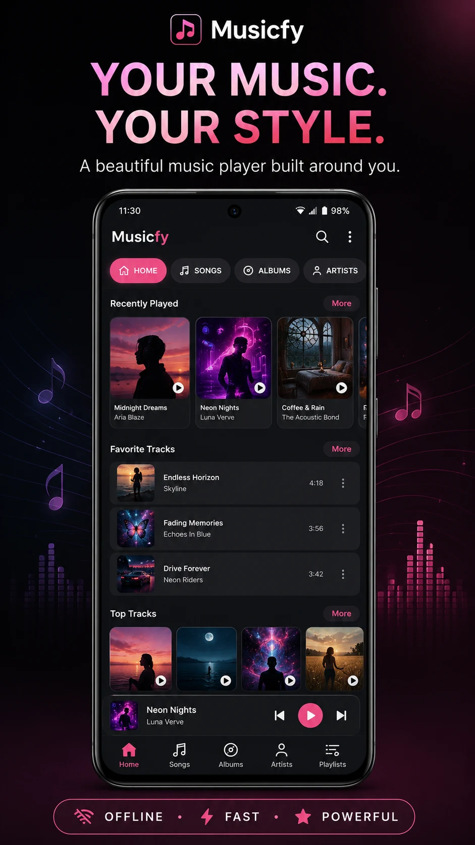 Musicfy screenshot
